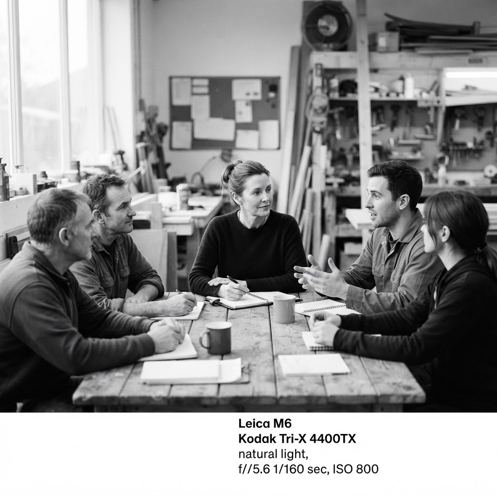 Leading a small team meeting